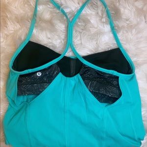 lululemon athletica Teal Tank Top